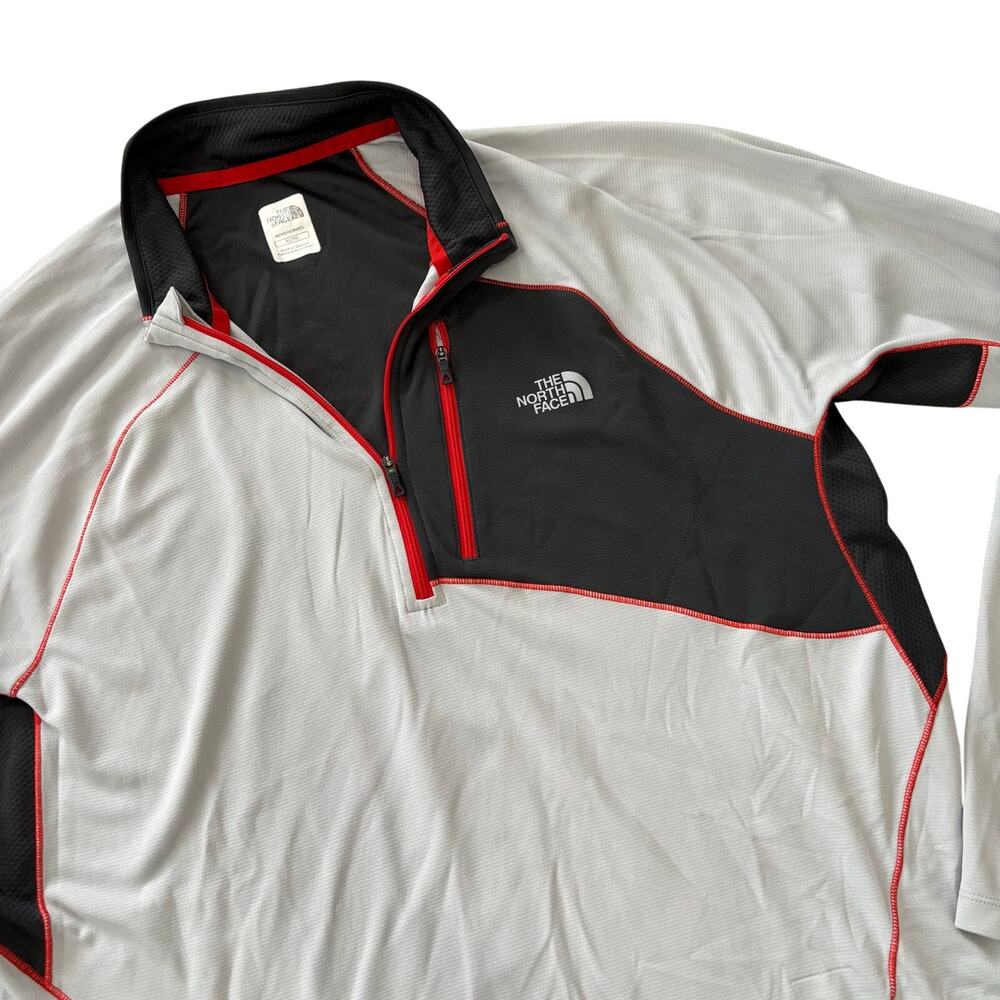 The North Face Men's Quarter Zip Lightweight Outdoors Pullover Shirt XL